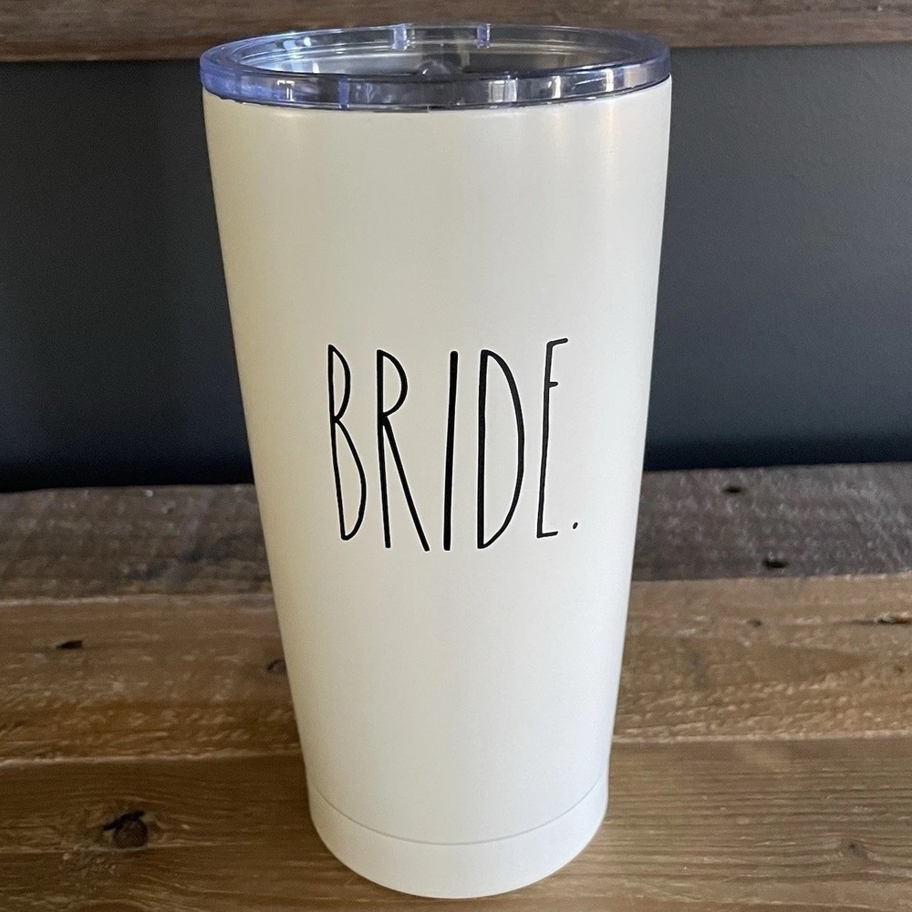 RAE DUNN BRIDE BPA Free Stainless Steel 17oz Coffee Cup Tumbler